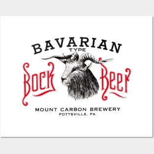 Bavarian Bock Beer Retro Defunct Breweriana Posters and Art